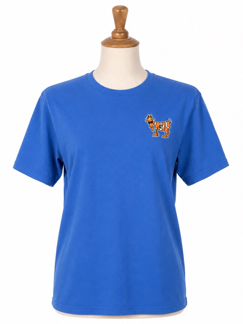GOAT USA Blue Graphic Crewneck Tee